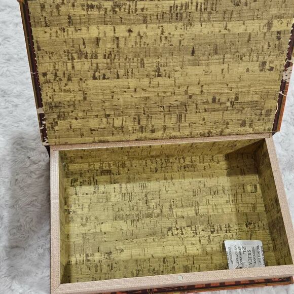 Halloween Witches Book of Spells Secret Hidden Storage Box Owl Moon Broom Flying - Picture 2 of 7